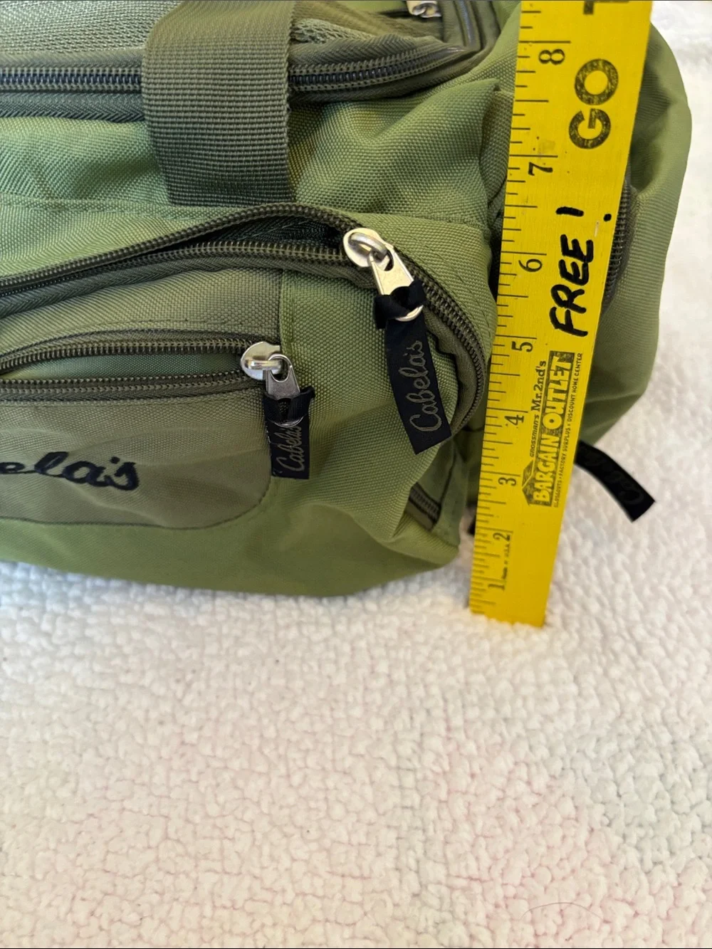Cabela's Olive Green Messenger Bag